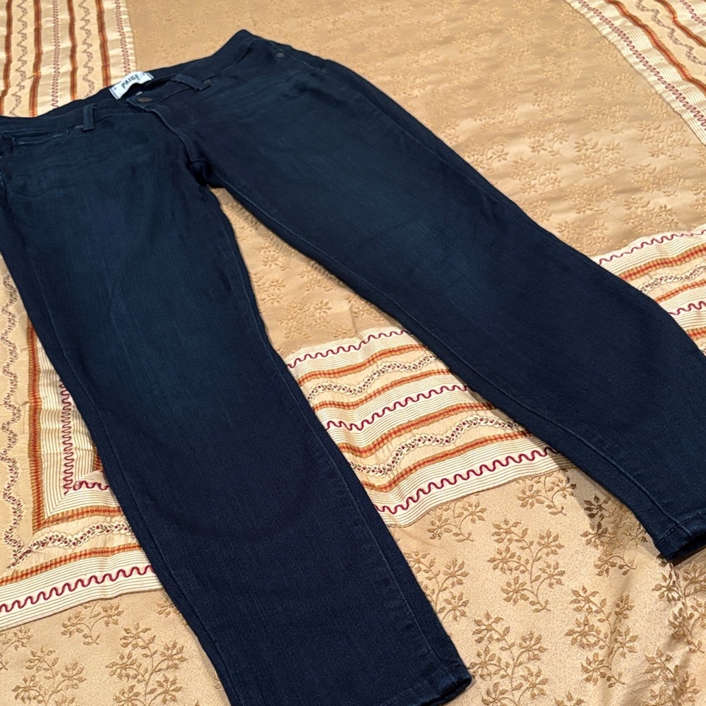Paige jeans, Verdugo Ankle, Rayon Blend, Dark Denim, 27